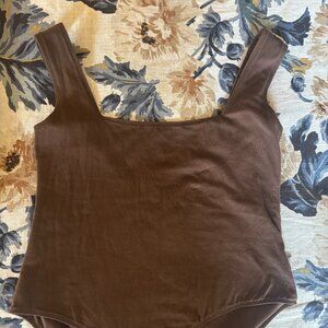 Maria Stanley Bodysuit, Size Large - Clove